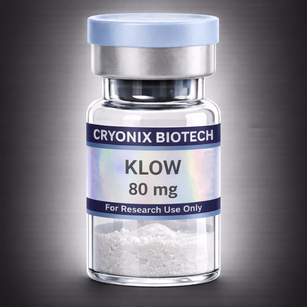 KLOW Blend peptide vial