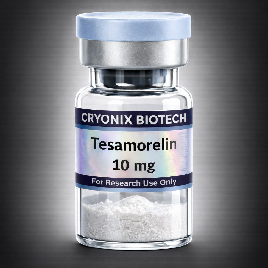 Tesamorelin peptide vial