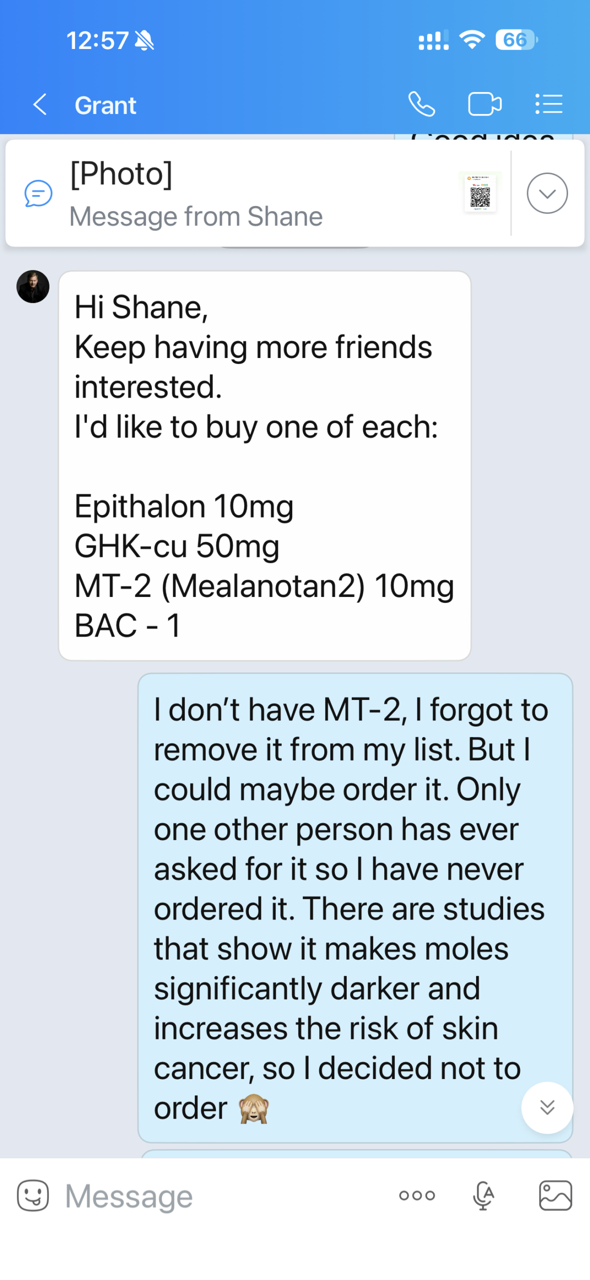 Customer referral
