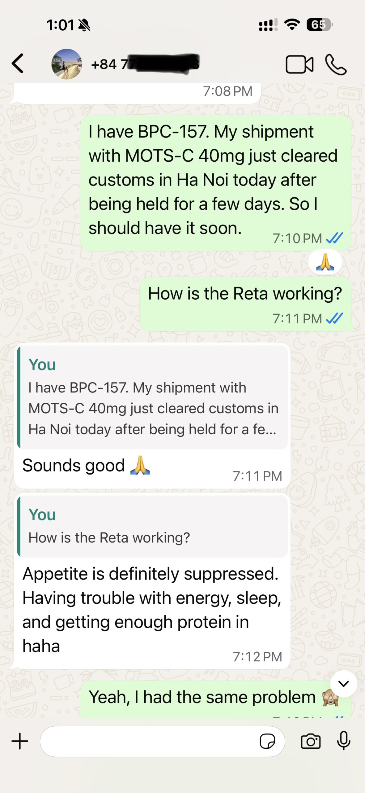 Retatrutide customer feedback